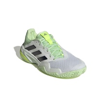 adidas Tennisschuhe Barricade 13 Allcourt/Stabil 2024 weiss/hellgrün Herren